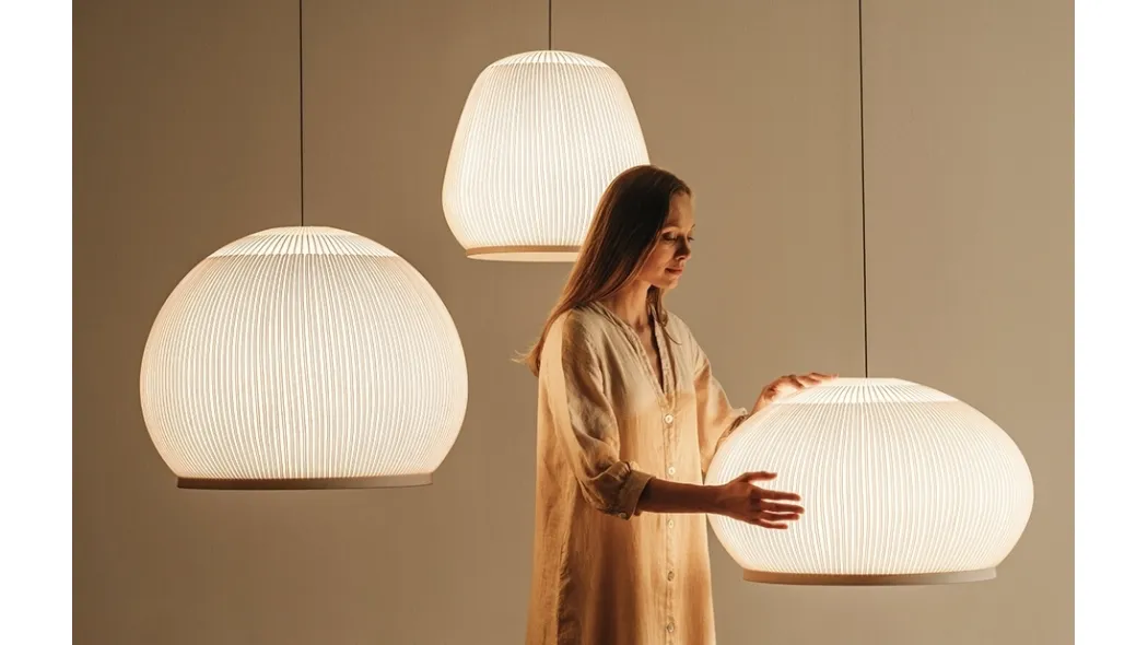 Lampada a sospensione Knit di Vibia