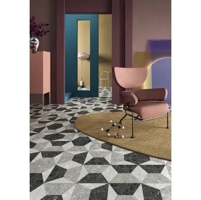 Piastrelle Side Stone Mosaic Omega di Lea Ceramiche